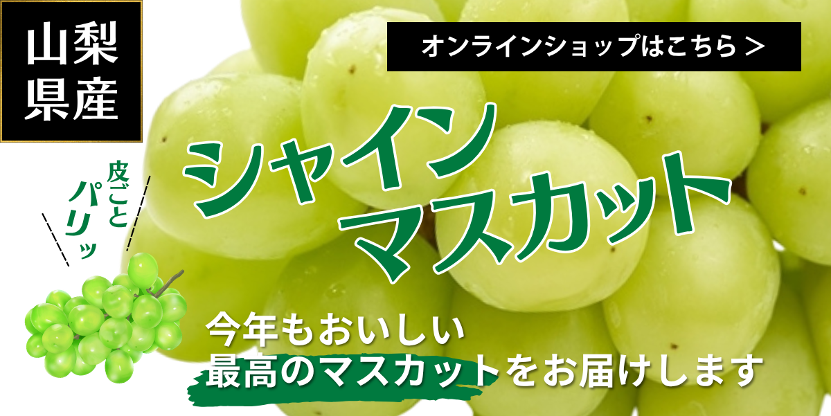 シャインマスカットオンライン販売